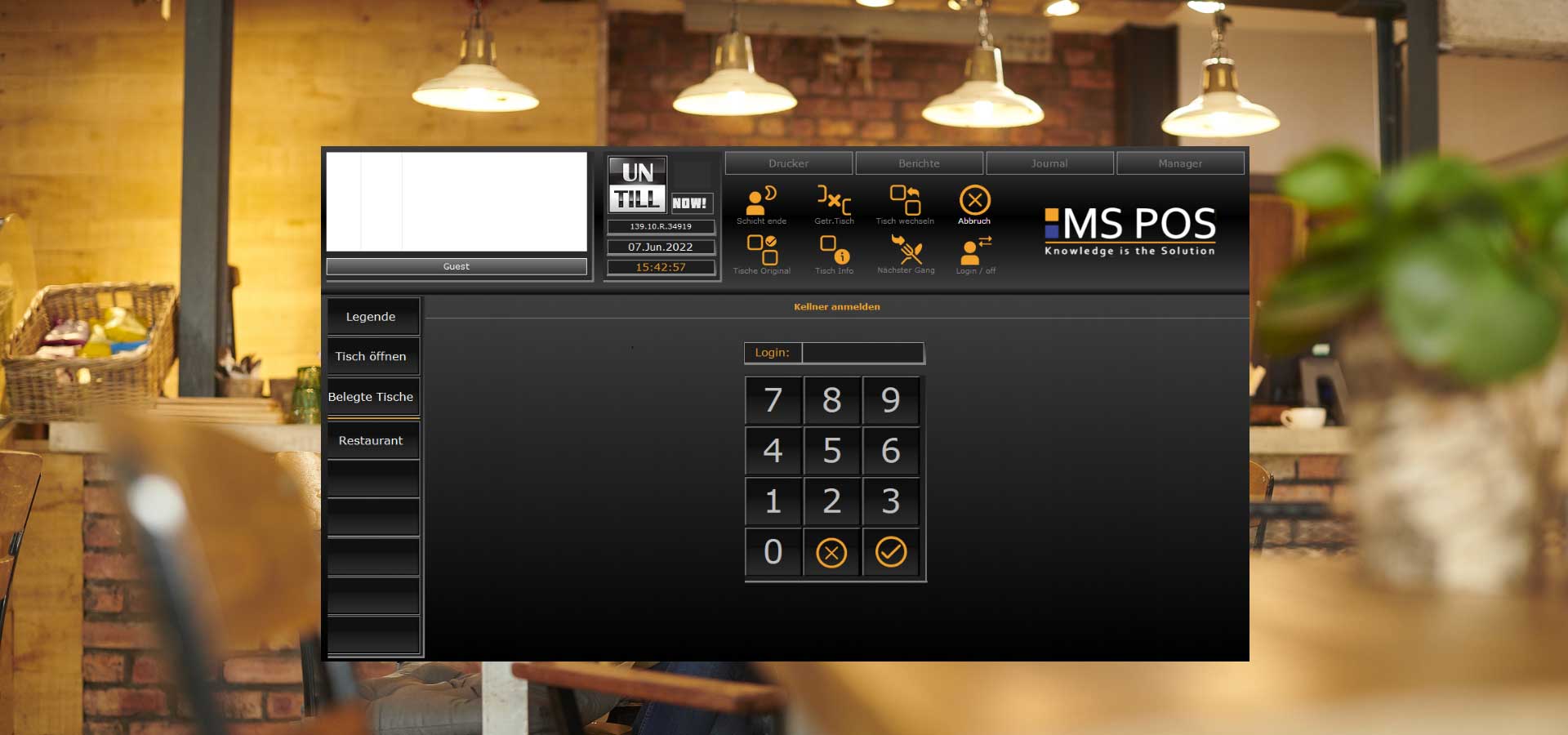Kassenfunktionen - unTill Prime Kassensystem | MS POS GmbH