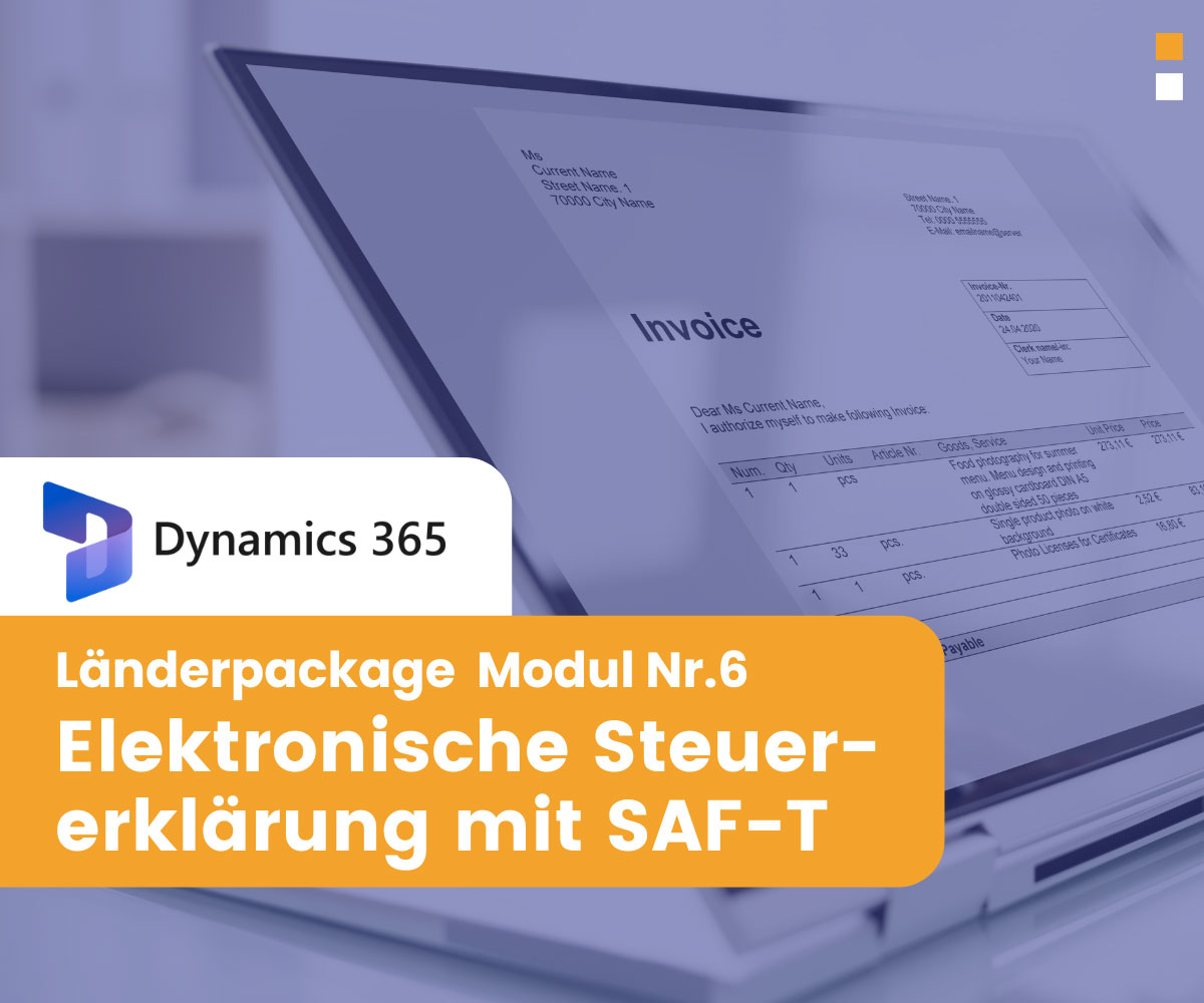 Elektronische Steuererklärung mit SAF-T - Länderpackage